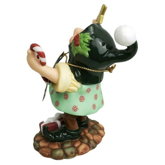 VTG Jolly Elf Figure Laughing Elves Collection Christmas Troll Star Candy Cane - Picture 2 of 8